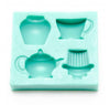 High Tea Set Silicone Fondant Mould