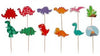 24pcs Dinosaur Party Paper Cupcake Cake Toppers