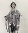 Halloween Decoration Hanging Creepy Witch With Voices