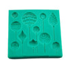 Christmas Balls Shaped  Silicone Fondant Mould