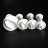 OVAL Plunger Fondant Cutter 4pcs