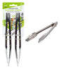 Stainless Steel Kitchen Tongs-9'' 2Pack