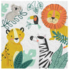 Jungle Theme  Animal Safari Large Napkins 2ply
