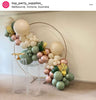 60cm Sempertex Latex Balloons - Matte White Sand