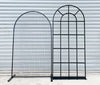 Black French Window Arch Backdrop