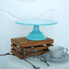 Pastel Blue Metal Cake Dessert Stand 12Inches 30cm