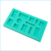 Lego Brocks Silicone Fondant Mould