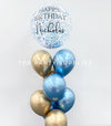 Personalized  Bubble With 8pcs Balloons Underneath