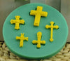 Cross Baptism Christening Silicone Cake Mould