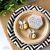 Little Biskut He or She What Will Baby Bee?  Cookie Embosser