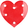 Red Heart LED Letter Light
