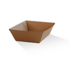 Small Brown Food Tray 130x91x50mm