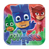 PJ Masks 17cm Square Paper Plates