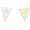 Eid Mubarak Gold Paper Bunting Decorations