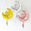 Moon & Star Foil Balloon 3pk