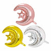 Moon & Star Foil Balloon 3pk