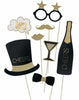 Happy New Year Photo Booth Props