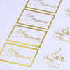 Eid Mubarak Gold Stickers