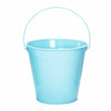 Light Blue Favour Lolly Bucket Tin