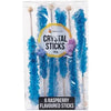 Raspberry Favored Lolliland Crystal Sticks 6 Pack - Royal Blue