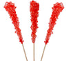 Strawberry Flavored Lolliland Crystal Sticks 6 Pack - Red