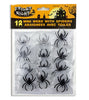 12 Pk Mini Spider & Webs