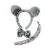 Grey Mouse Animals Kids Costume Accessory Set
