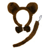Brown Bear Animals Kids Costume Accessory Set