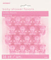 Baby Shower Favors Pink Teddy Bears 16Pk