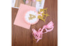 Girl's 1st Birthday Baby 12 Months Photo Party Banner -Pink
