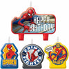 SpiderMan Webbed Wonder Birthday Candle Set
