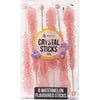 Lolliland Crystal Sticks 6 Pack -Light Pink - Watermelon